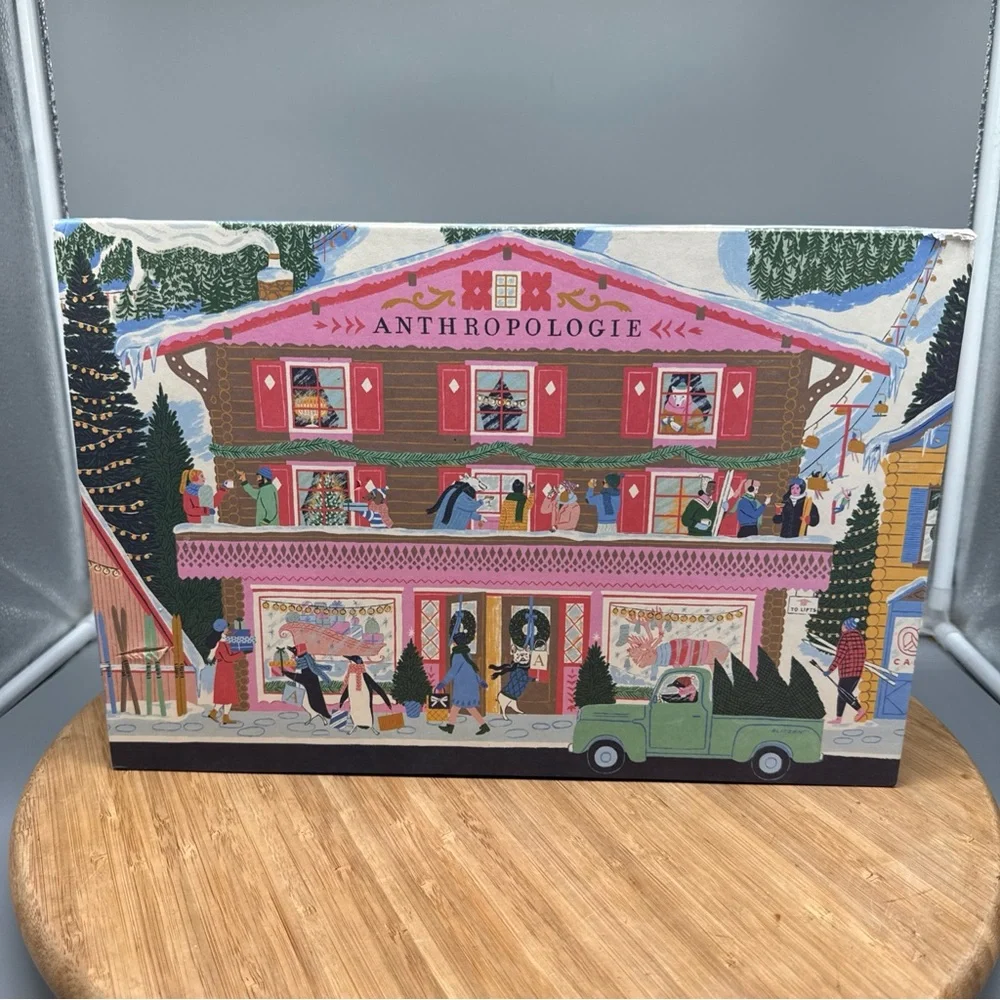 Anthropologie 2022 George & Viv 24‎ Days Of Beauty Advent Box Empty.
